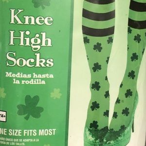 🍀 Shamrock Knee High Socks 🍀